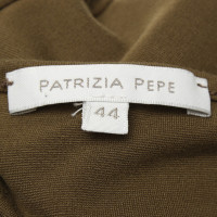 Patrizia Pepe Sporty dress in olive green