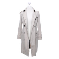 Burberry Jacke/Mantel aus Baumwolle in Beige