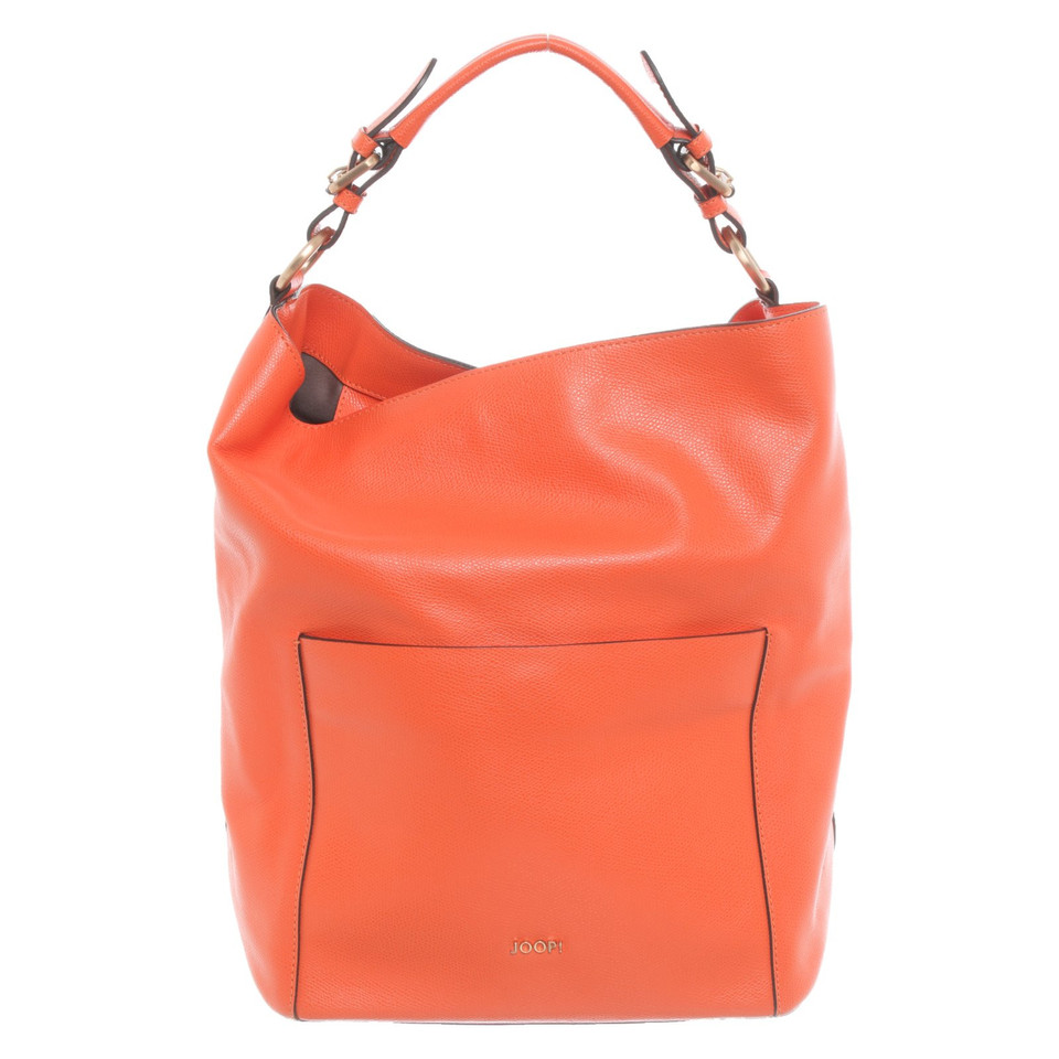 Joop! Handtasche aus Leder in Orange