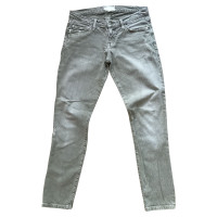 Current Elliott Jeans aus Baumwolle in Khaki