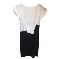 Max & Co Robe en noir / blanc