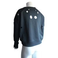 Acne Sweatshirt mit Cut Outs