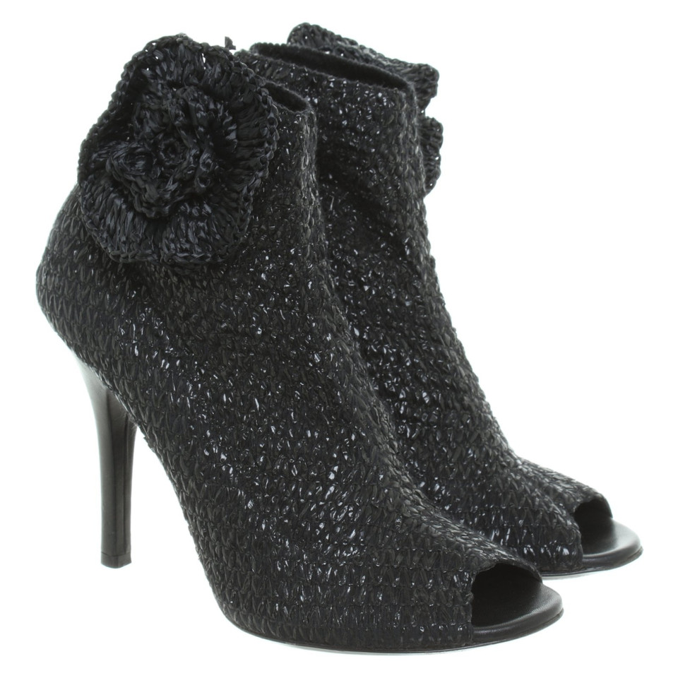 Dolce & Gabbana Peep-orteils en noir