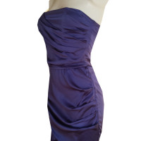 Elisabetta Franchi Kleid aus Seide in Violett