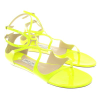 Jimmy Choo Sandales en jaune