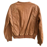 Isabel Marant Etoile Jacket/Coat Leather in Brown