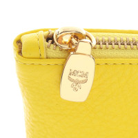 Mcm Pochette yellow leather