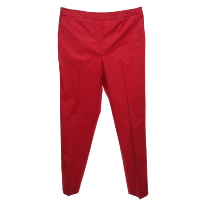 Rosso35 Paire de Pantalon en Coton en Rouge