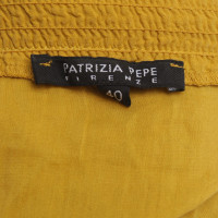 Patrizia Pepe Top in curry yellow