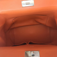 Hermès Toolbox 26 aus Leder in Orange