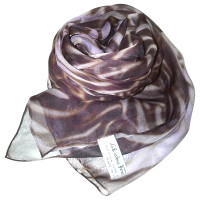 Salvatore Ferragamo Tijger-print zijden sjaal