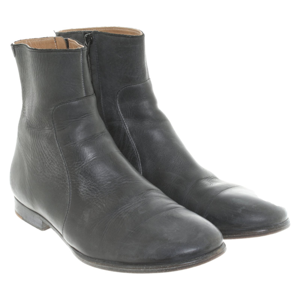 Maison Martin Margiela For H&M Ankle boots Leather in Grey