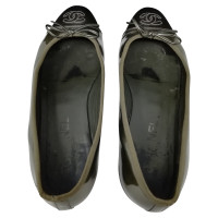 Chanel Chaussons/Ballerines en Olive