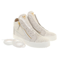 Giuseppe Zanotti Sneakers with reptile embossing