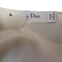 Christian Dior Robe en soie jacquard fleurs