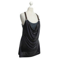 Marc Cain Waterfall top with leather straps