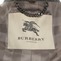 Burberry Prorsum Giacca/Cappotto in Lana in Grigio