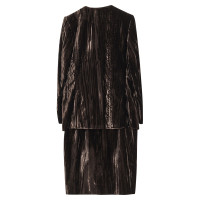 Yves Saint Laurent Jacket/Coat in Brown