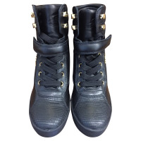 Hogan Leather ankle boots