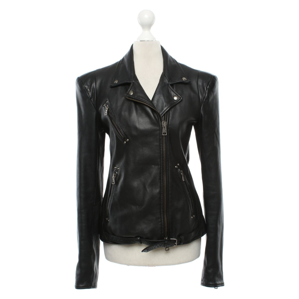 Other Designer Meatpacking D. - Leather jacket in black