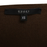 Gucci Kaki-gekleurde zijde