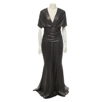 Talbot Runhof Dress in Silvery