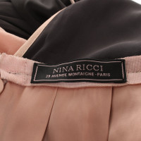 Nina Ricci Kleid in Rosa/Schwarz