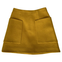 Cos Skirt Wool in Yellow