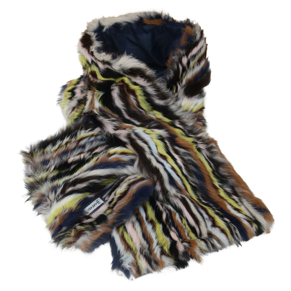 Armani fur scarf