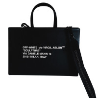 Off White Shoulder bag Leather in Black