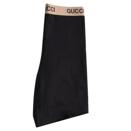 Gucci Hose aus Baumwolle in Schwarz
