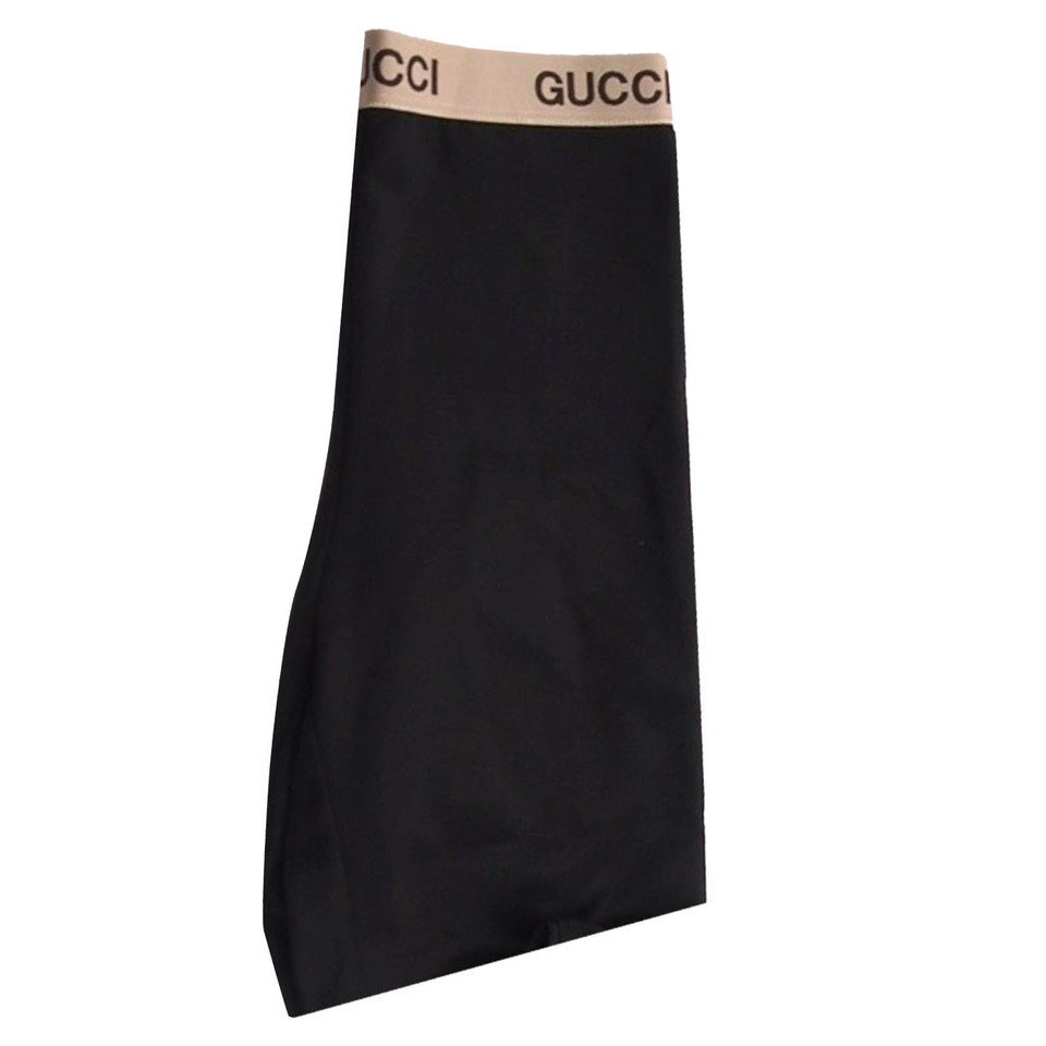 Gucci Trousers Cotton in Black
