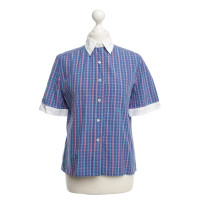 Céline Blouse with checked pattern