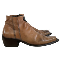 Armani Ankle boots Leather in Brown