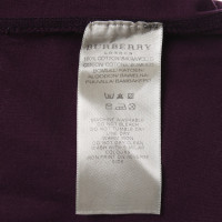Burberry T-shirt in Bordeaux
