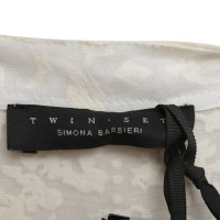 Twin Set Simona Barbieri Kleid in Creme