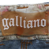 John Galliano Jeans in Hellblau