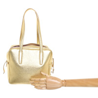 Agnona Handbag Leather in Gold