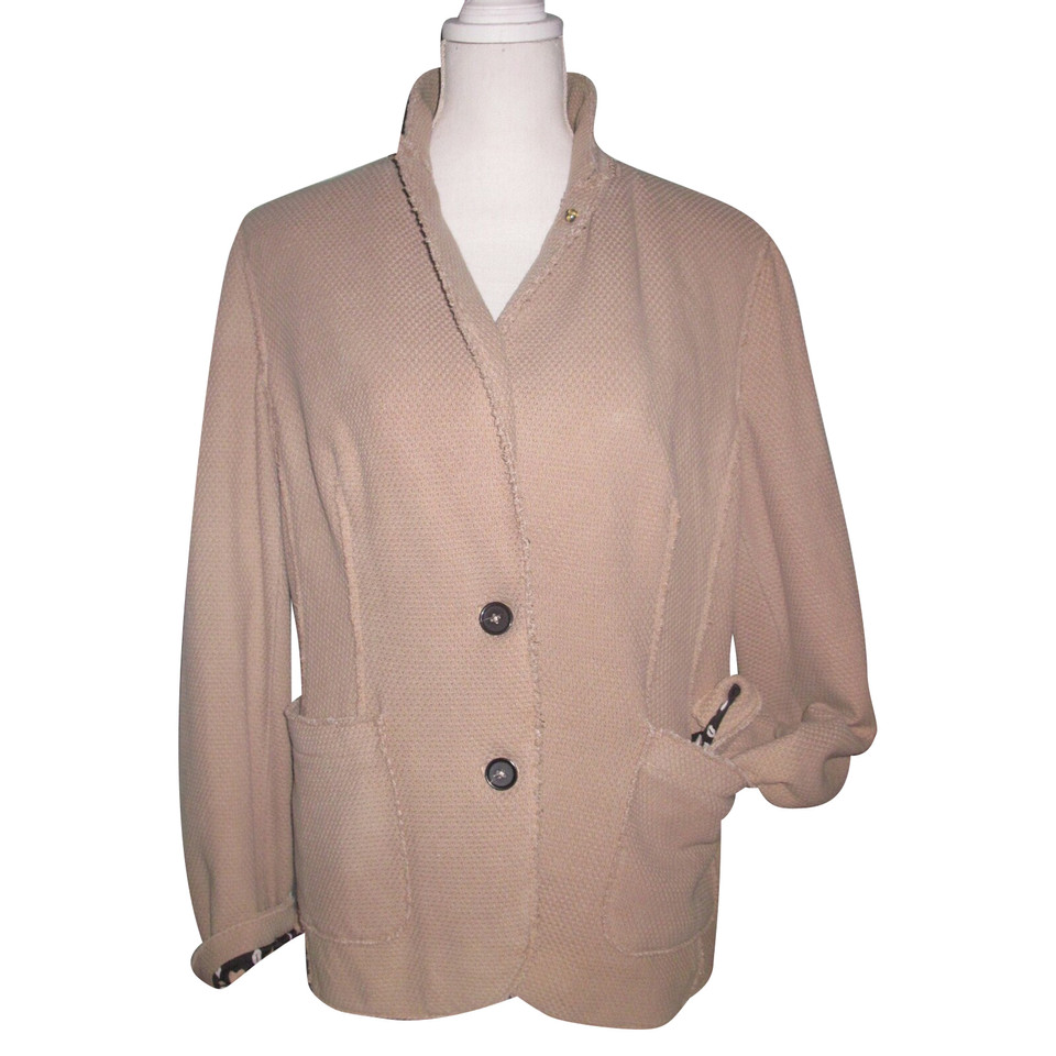 Blonde No8 Blazer en Coton en Beige