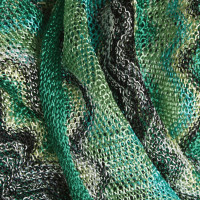 Missoni Lichte sjaal in groen