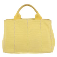 Prada "Toile Mini Tote" en jaune