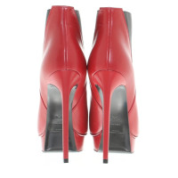 Saint Laurent Ankle boots in red