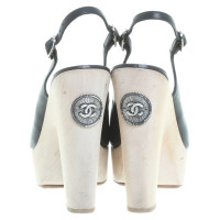 Chanel Peep-toes in black