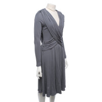 Halston Heritage Kleid aus Viskose in Grau