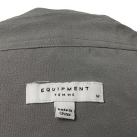 Equipment Silk blouse in grey