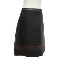 Schumacher skirt in black with glitter