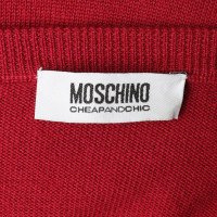 Moschino Strickkleid in Rot 