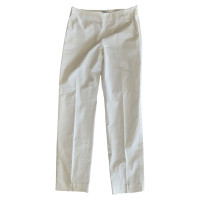 Escada Paire de Pantalon en Blanc