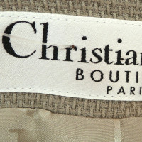 Christian Dior Costume con applicazioni in pelle