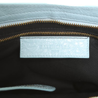 Balenciaga City Bag aus Leder in Blau